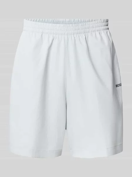 Szorty o kroju regular fit z oddychającego materiału Boss Green