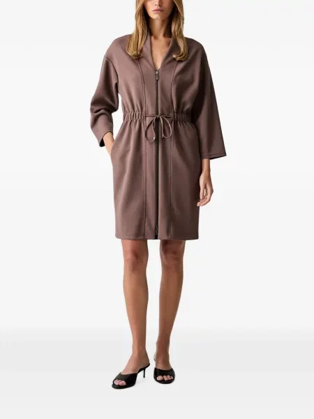 Rochie mini Joseph Ribkoff cu cordon maro