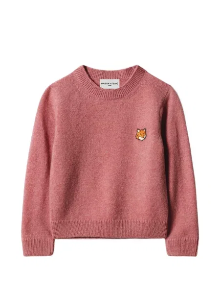 Πουλόβερ Maison Kitsuné ροζ