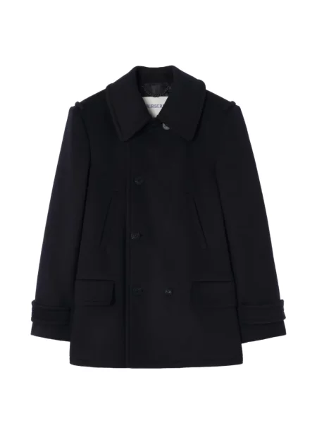Palton Burberry de lână albastru