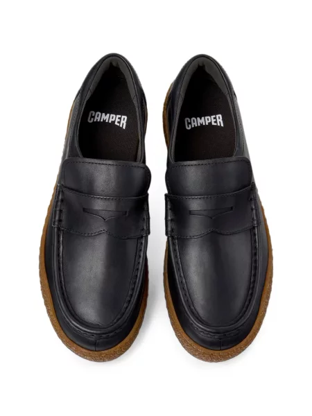 Pantofi loafer Camper din piele negru