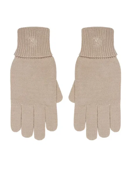 Calvin Klein Mănuși de Damă Bej gri