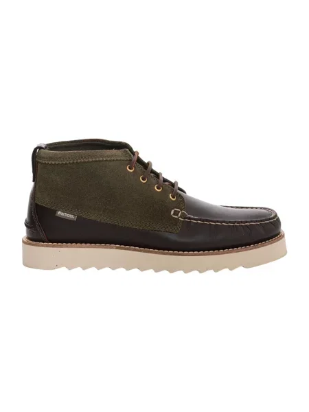 Botki Barbour zielone