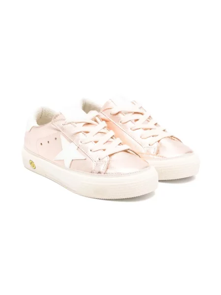 Sneakersy dziecięce Golden Goose May różowe