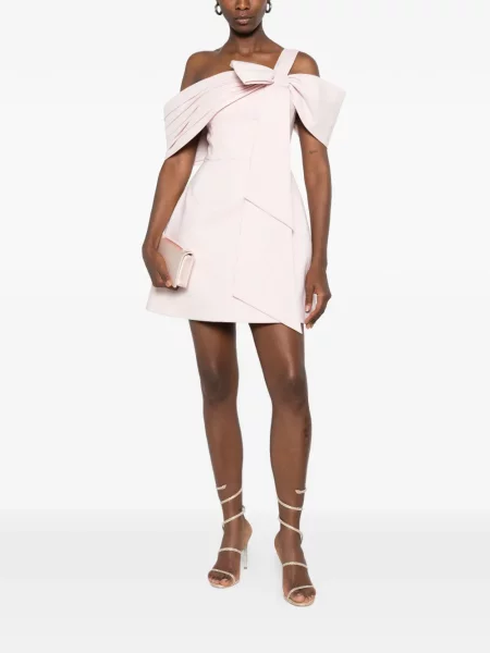 Rochie mini Leen Mougrhabi cu funde roz