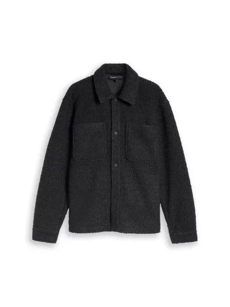 TOM TAILOR DENIM Geacă de primăvară-toamnă metalic gri