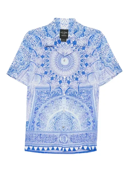 S límcem košile Camilla modrá