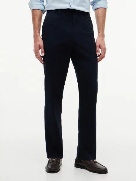 TOMMY HILFIGER Chino nohavice Dover Essential námornícka modrá