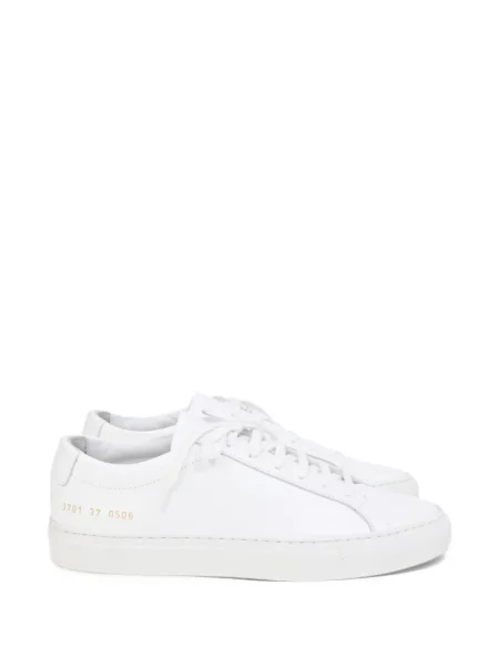 Δερμάτινα sneakers Common Projects λευκό