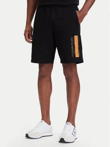 Emporio Armani Sport rövidnadrág fekete