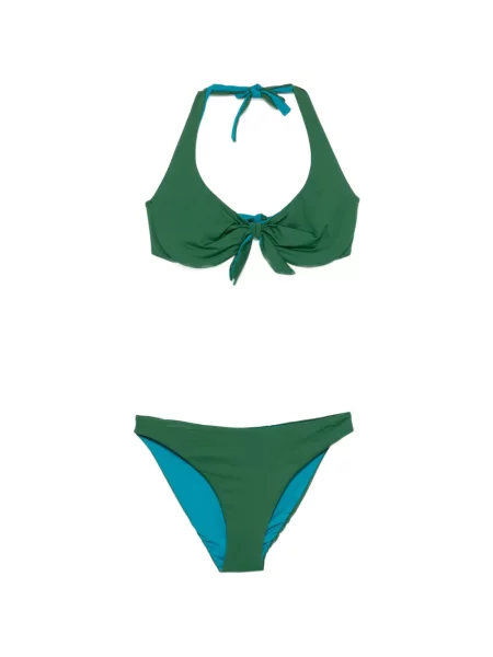 Halter nyakú bikini Fisico zöld