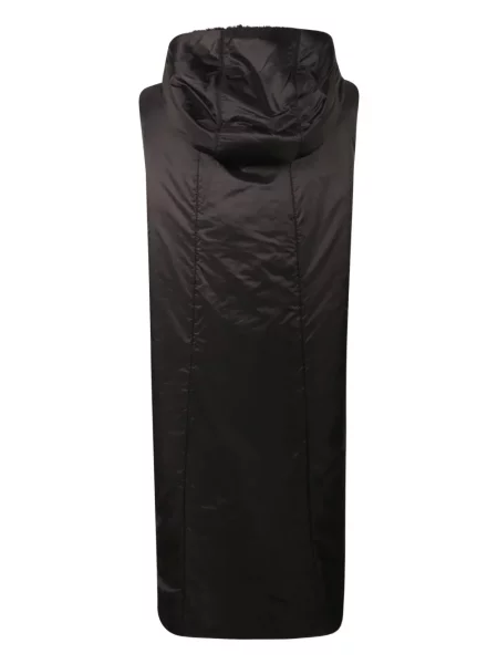 Vestă Max Mara cu glugă negru