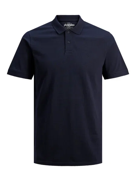 JACK & JONES Tricou bleumarin / verde închis / murdar alb