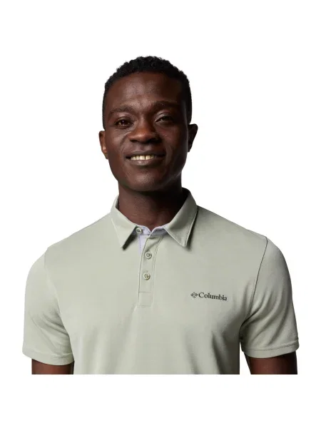 Polo Columbia verde
