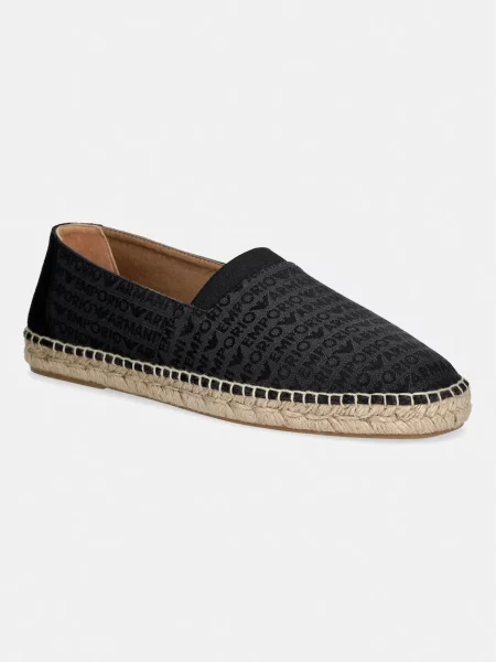 Emporio Armani espadrile ženske črna
