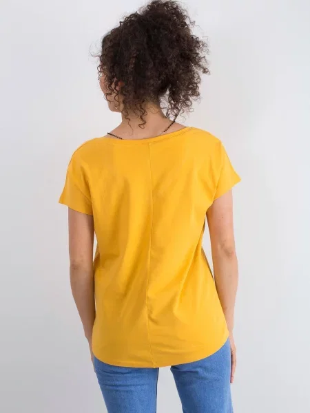 Majica Fashionhunters oranžna