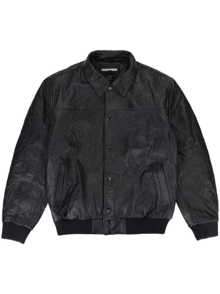 Geanta de piele Sp5der negru