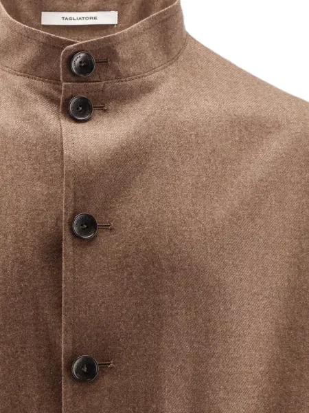 Gulerat geacă Tagliatore maro