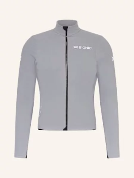 X-Bionic Kurtka Kolarska Z Softshellu Corefusion Ride grau