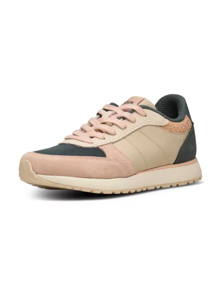 Sneakersy Woden skórzane beżowe