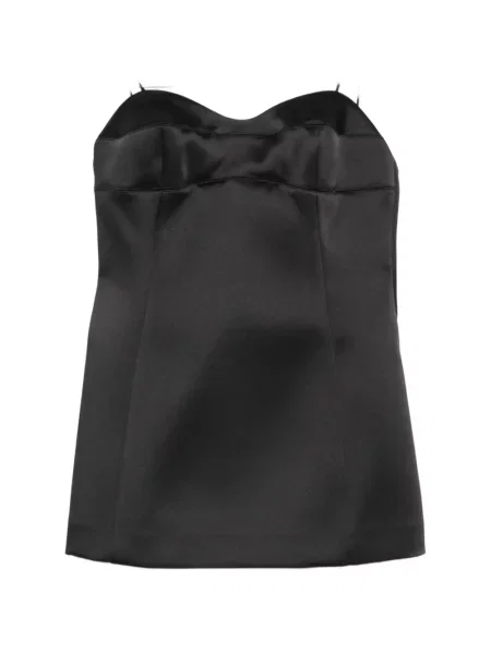 Top Róhe din satin negru
