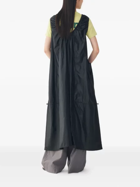 Rochie Tomboy fără mâneci cu cordon negru