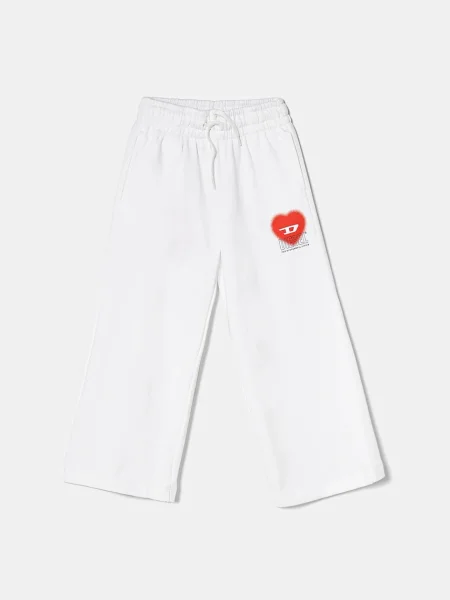 Diesel tepláky PCUORE TROUSERS bílé