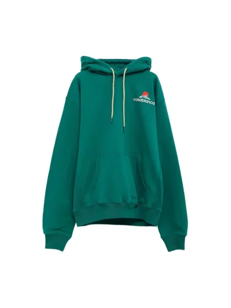 Bluza z kapturem Casablanca z kapturem zielona
