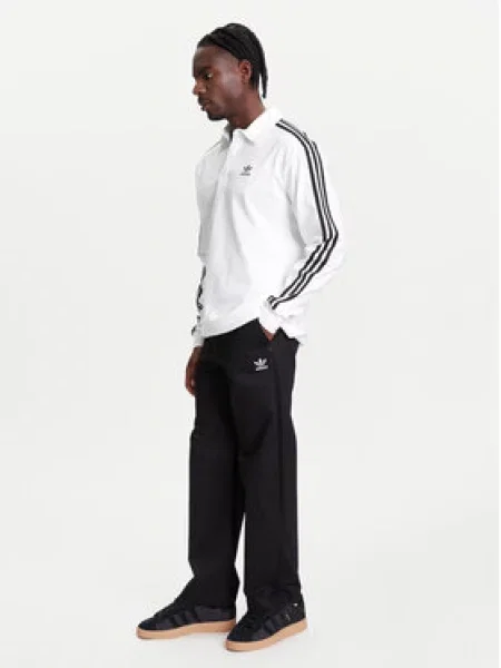 Adidas Kalhoty z materiálu Trefoil Essentials černá