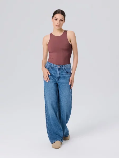 Комбінезон типу боді дівчачий бордовий