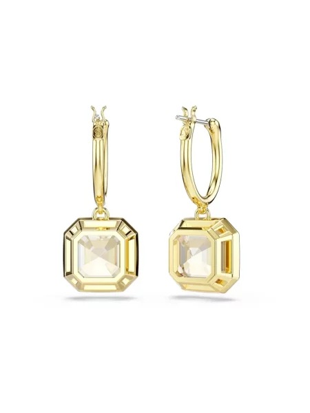 Swarovski kolczyki MILLENIA żółte