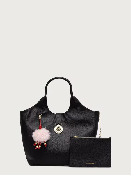LOVE MOSCHINO Geantă negru