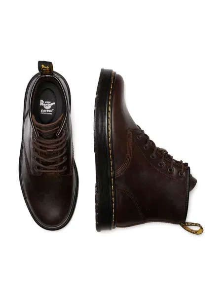 Високі шкіряні черевики Dr. Martens Brookline Chukka коричневий