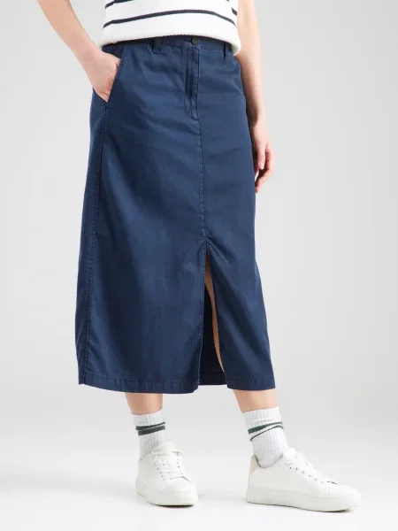 TOMMY HILFIGER Sukňa námornícka modrá