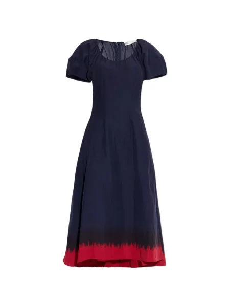 Rochie midi Tory Burch până la genunchi de costum albastru