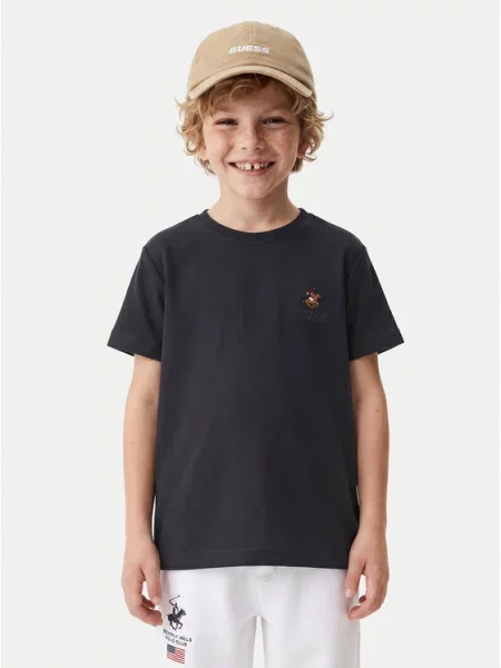 Beverly Hills Polo Club T-Shirt Σκούρο μπλε