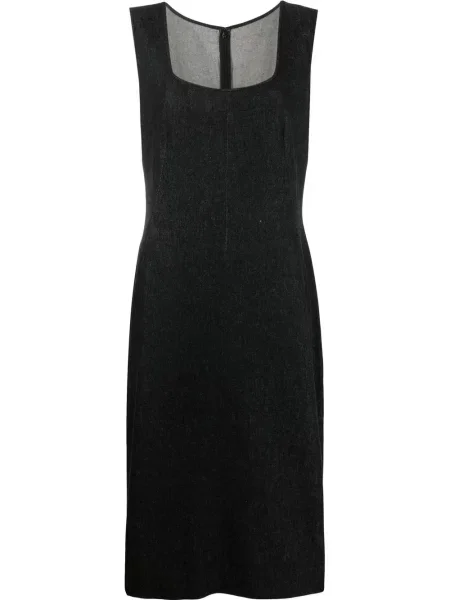 Oblekové šaty bez rukávů Dolce & Gabbana Pre-owned bez rukávů černé