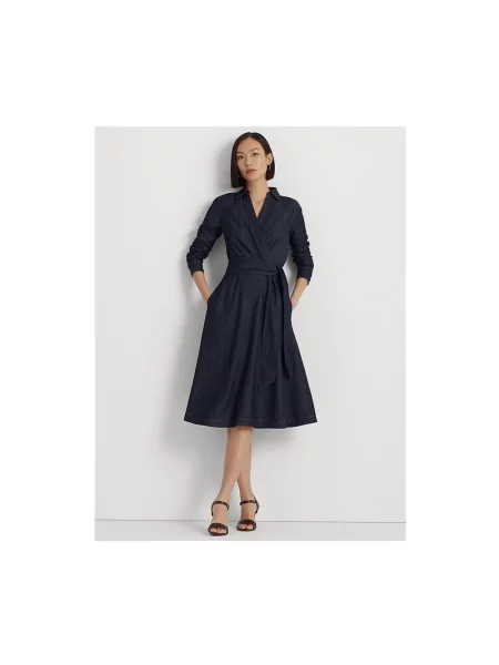 Sukienka Ralph Lauren niebieska