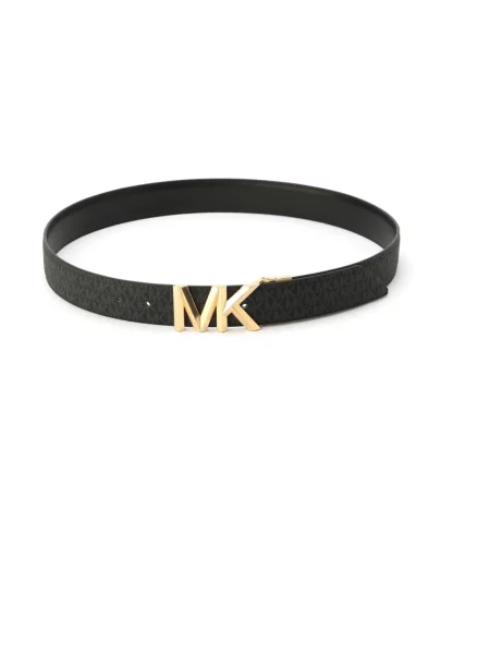 MICHAEL Michael Kors pasek skórzany dwustronny czarny