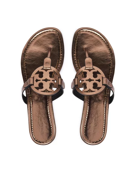Vietnámi papucs Tory Burch barna