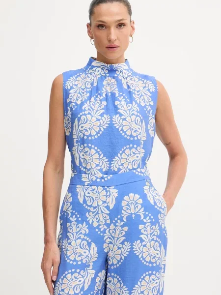 Lola Casademunt bluză pentru femei cu vâscoză albastru