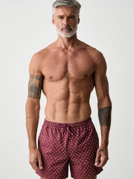 Marc O'Polo pantaloni scurți de baie pentru bărbați violet