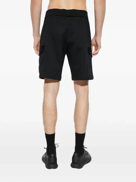 Pantaloni scurți cargo Moose Knuckles cu autograf negru