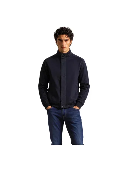 Bluza rozpinana Armani Exchange niebieska