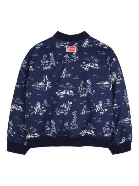 Dětska bomber bunda Kenzo modrá