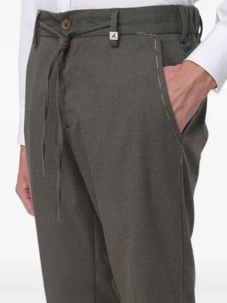 Pantaloni Myths verde