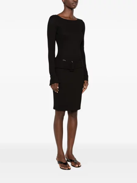 Lung rochie midi Patrizia Pepe negru