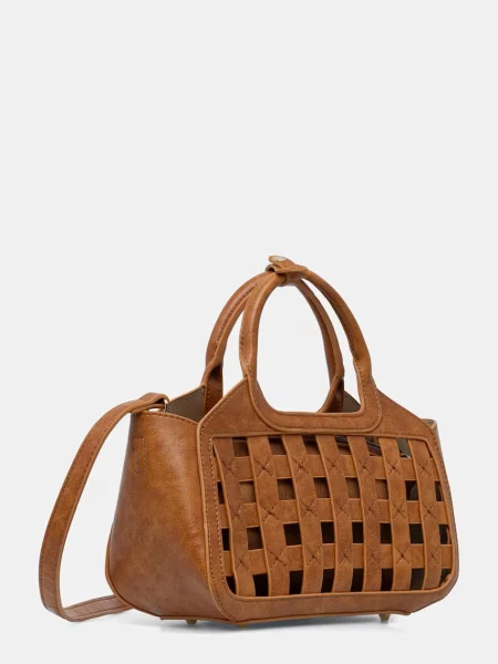 Answear.LAB crossbody torbica rjava