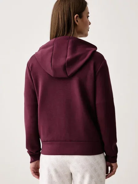 Guess bluza rozpinana OLYMPE czerwona
