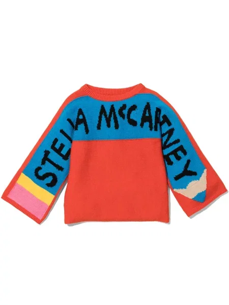 Sweter dziecięcy Stella Mccartney czerwony